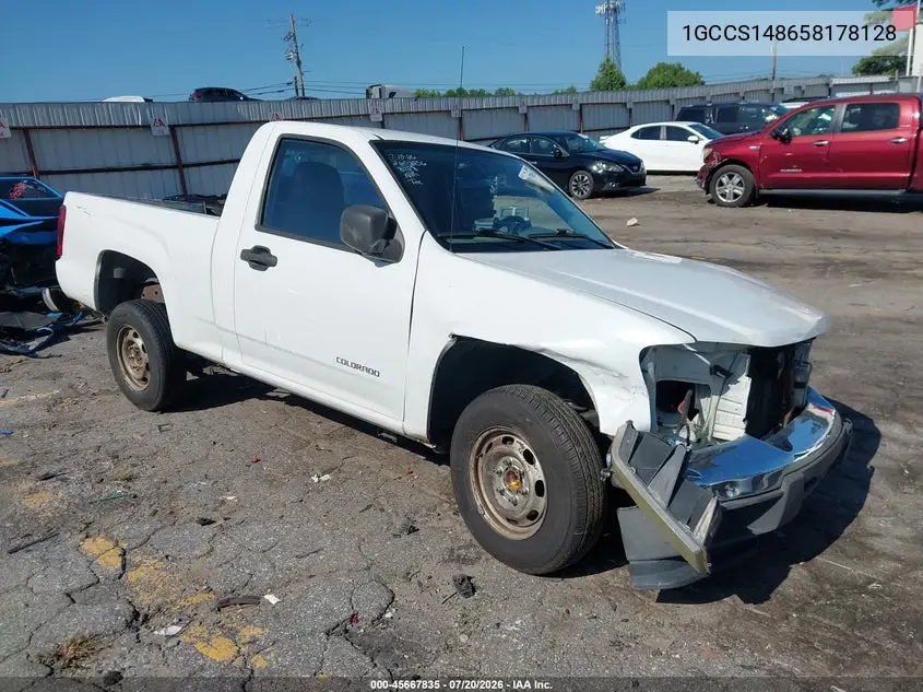 2005 Chevrolet Colorado VIN: 1GCCS148658178128 Lot: 45667835