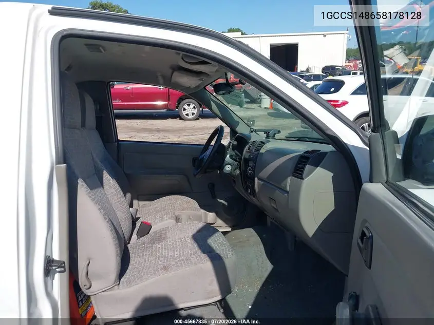 2005 Chevrolet Colorado VIN: 1GCCS148658178128 Lot: 45667835