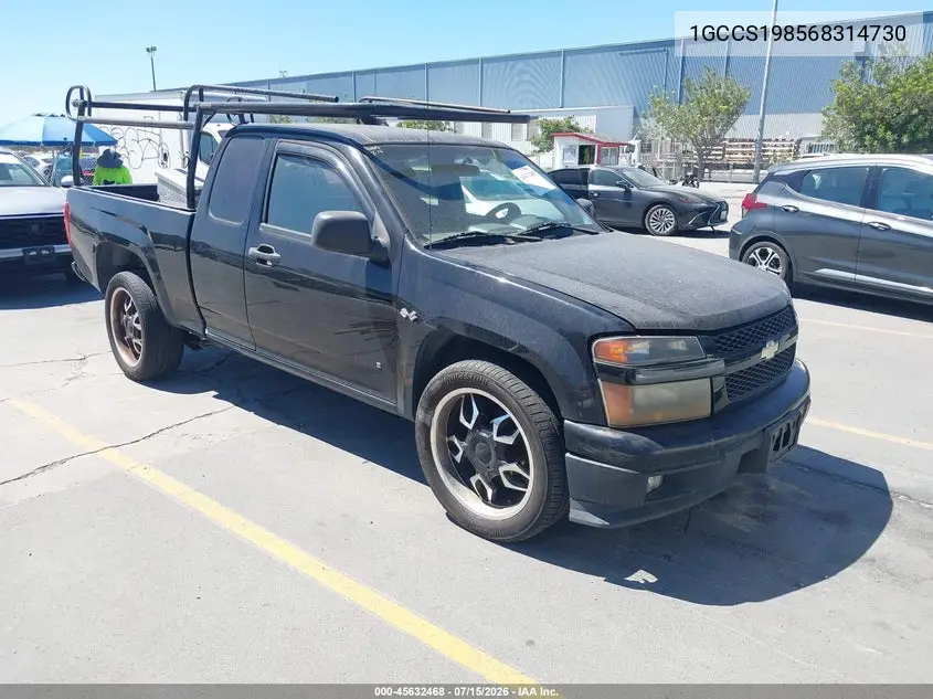 2006 Chevrolet Colorado Ls VIN: 1GCCS198568314730 Lot: 45632468