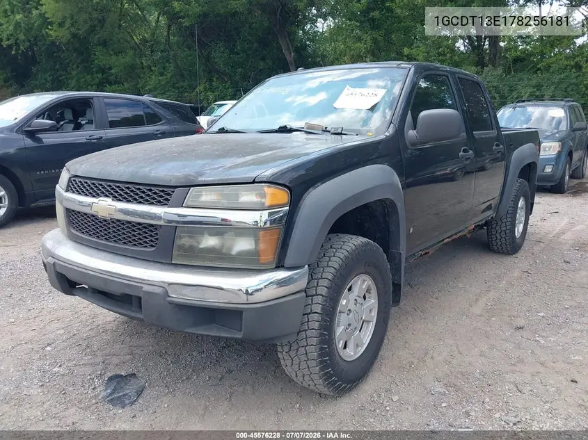 2007 Chevrolet Colorado Lt VIN: 1GCDT13E178256181 Lot: 45576228