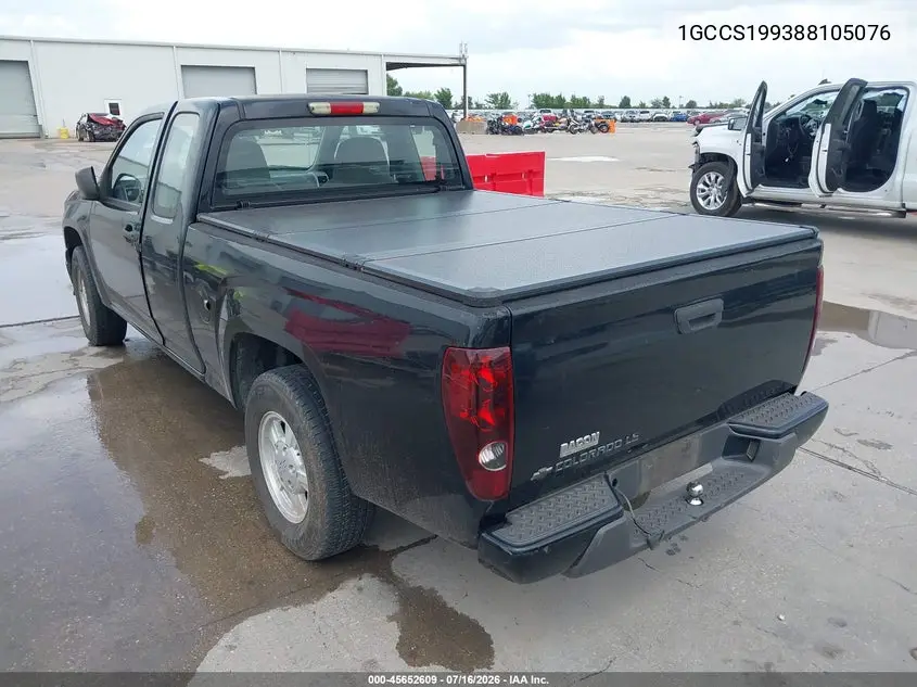 2008 Chevrolet Colorado Ls VIN: 1GCCS199388105076 Lot: 45652609
