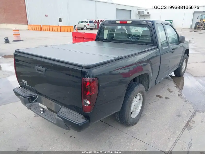 2008 Chevrolet Colorado Ls VIN: 1GCCS199388105076 Lot: 45652609