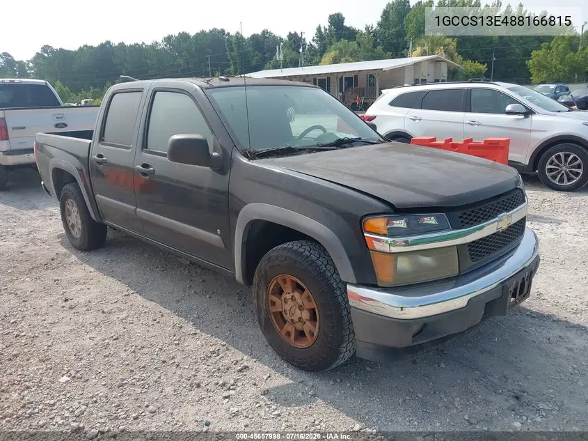 2008 Chevrolet Colorado Lt VIN: 1GCCS13E488166815 Lot: 45657998