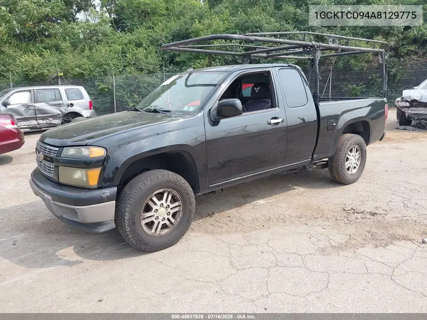 2010 Chevrolet Colorado 1Lt VIN: 1GCKTCD94A8129775 Lot: 45637826