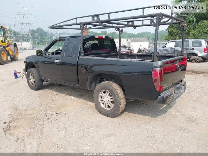 2010 Chevrolet Colorado 1Lt VIN: 1GCKTCD94A8129775 Lot: 45637826