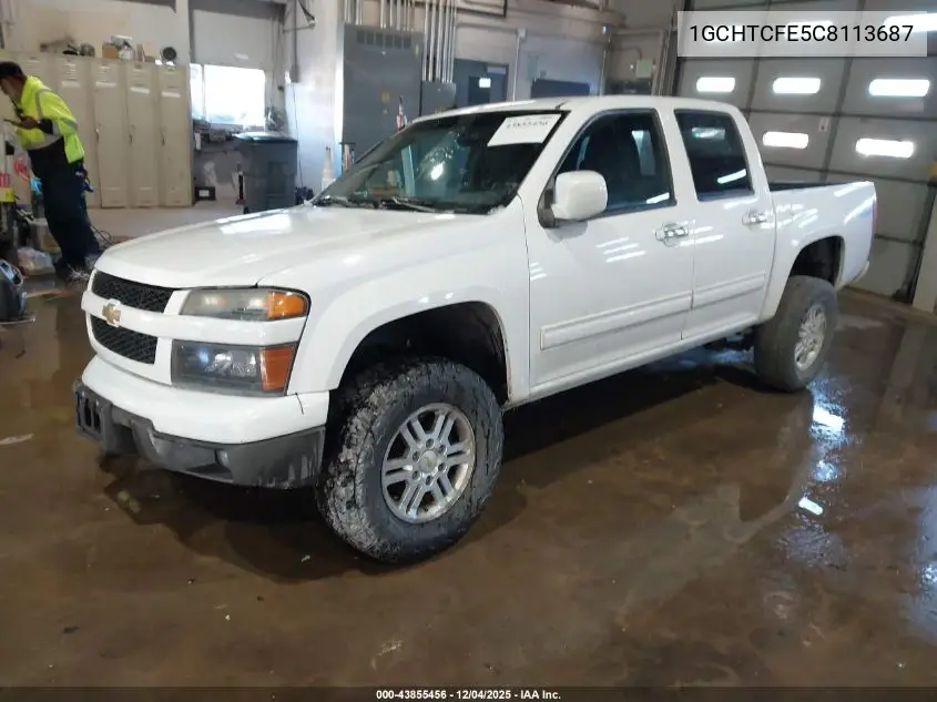 1GCHTCFE5C8113687 2012 Chevrolet Colorado 1Lt