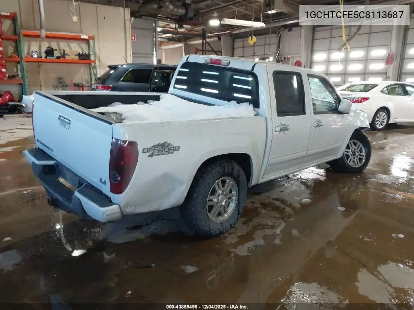 1GCHTCFE5C8113687 2012 Chevrolet Colorado 1Lt