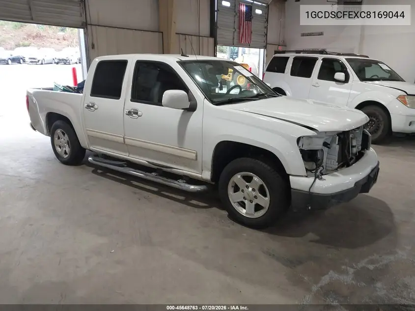 2012 Chevrolet Colorado Lt W/1Lt VIN: 1GCDSCFEXC8169044 Lot: 45648763