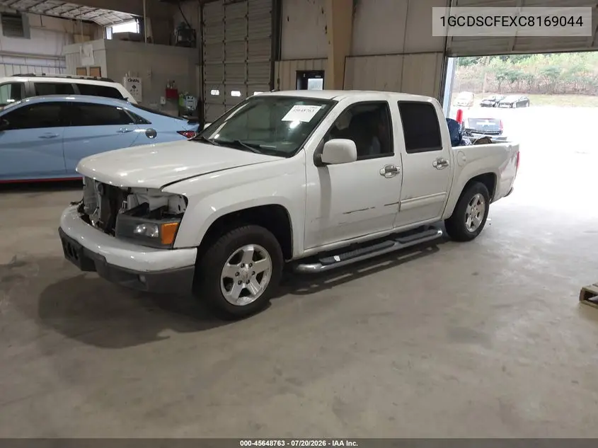 2012 Chevrolet Colorado Lt W/1Lt VIN: 1GCDSCFEXC8169044 Lot: 45648763