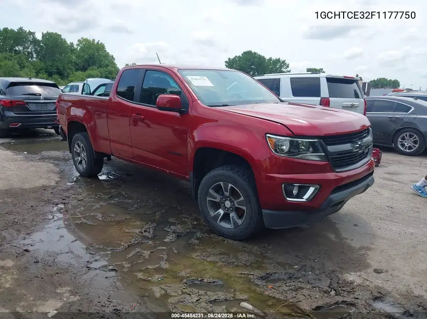 2015 Chevrolet Colorado 4Wd Z71 VIN: 1GCHTCE32F1177750 Lot: 45454231