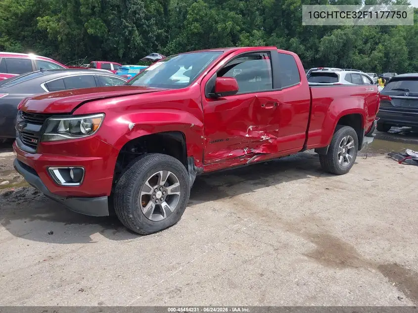 2015 Chevrolet Colorado 4Wd Z71 VIN: 1GCHTCE32F1177750 Lot: 45454231