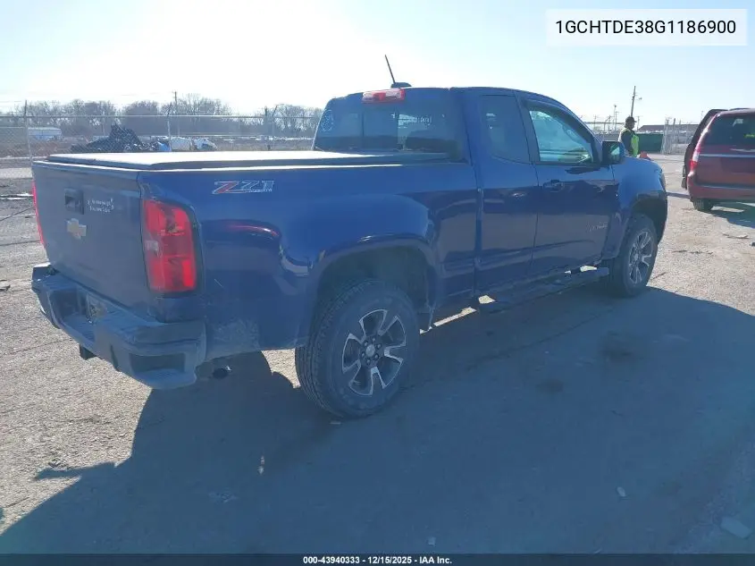 1GCHTDE38G1186900 2016 Chevrolet Colorado Z71