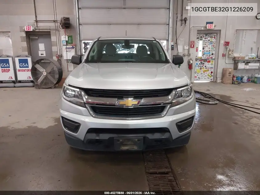 2016 Chevrolet Colorado Wt VIN: 1GCGTBE32G1226209 Lot: 45277530