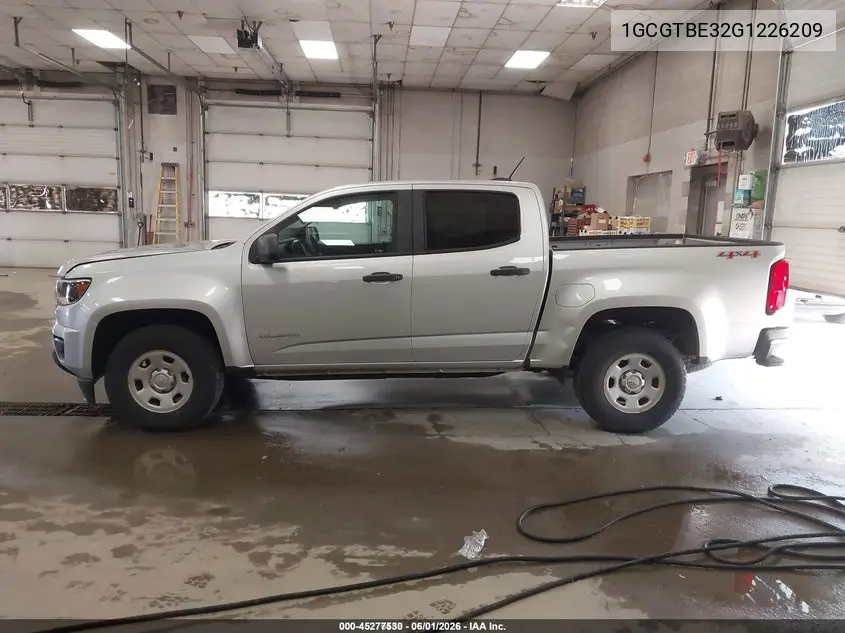 2016 Chevrolet Colorado Wt VIN: 1GCGTBE32G1226209 Lot: 45277530