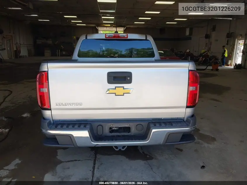 2016 Chevrolet Colorado Wt VIN: 1GCGTBE32G1226209 Lot: 45277530