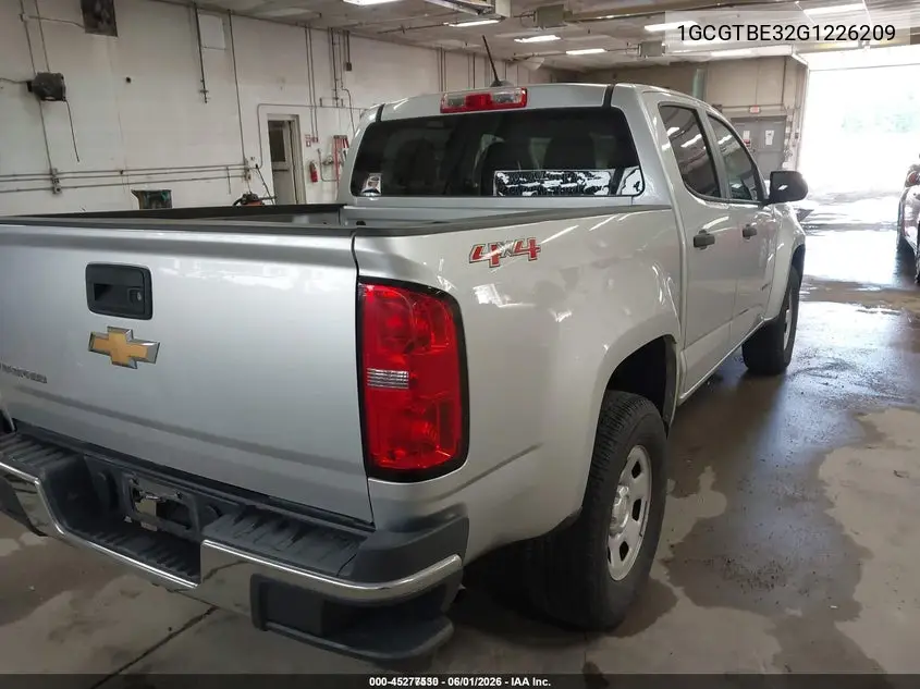 2016 Chevrolet Colorado Wt VIN: 1GCGTBE32G1226209 Lot: 45277530