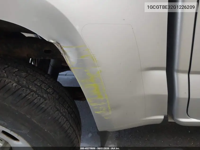 2016 Chevrolet Colorado Wt VIN: 1GCGTBE32G1226209 Lot: 45277530