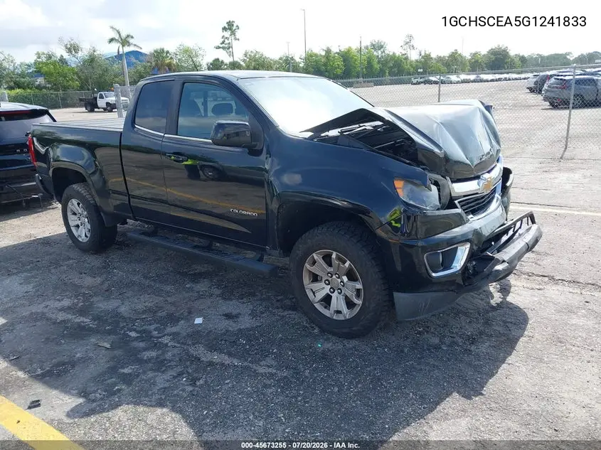 2016 Chevrolet Colorado 2Wd Lt VIN: 1GCHSCEA5G1241833 Lot: 45673255