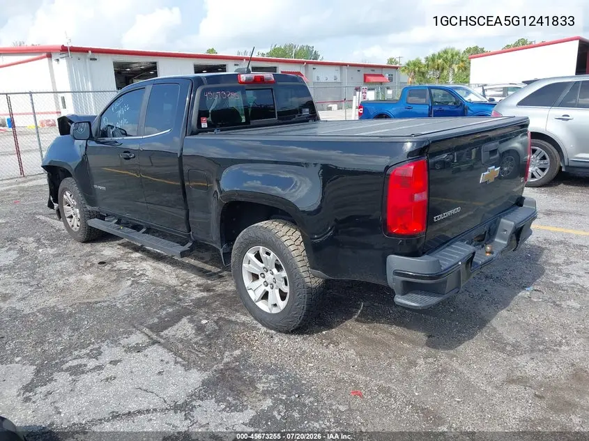 2016 Chevrolet Colorado 2Wd Lt VIN: 1GCHSCEA5G1241833 Lot: 45673255