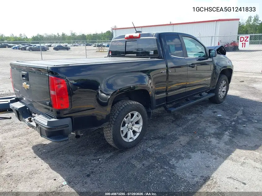 2016 Chevrolet Colorado 2Wd Lt VIN: 1GCHSCEA5G1241833 Lot: 45673255