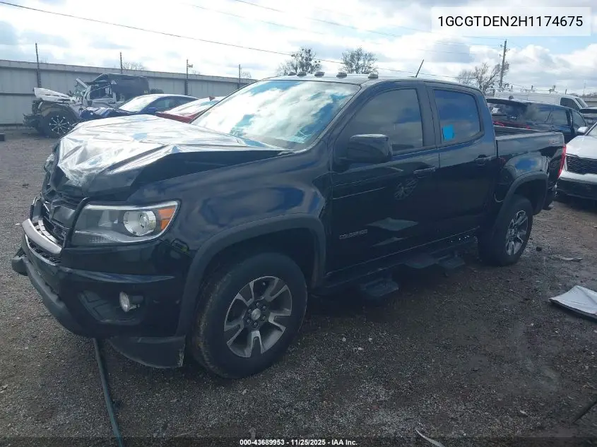 1GCGTDEN2H1174675 2017 Chevrolet Colorado Z71