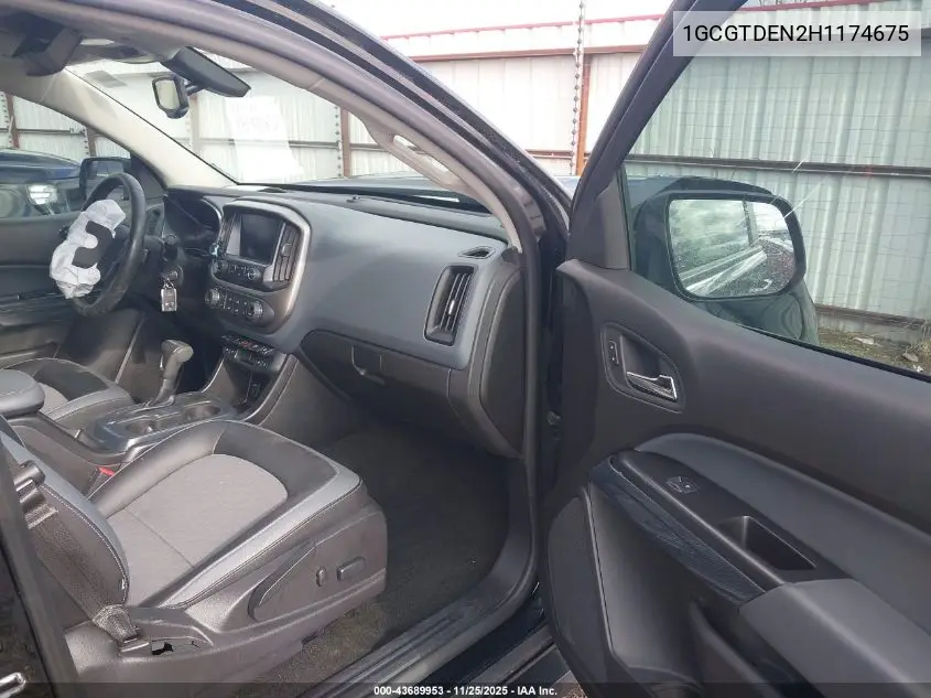 1GCGTDEN2H1174675 2017 Chevrolet Colorado Z71