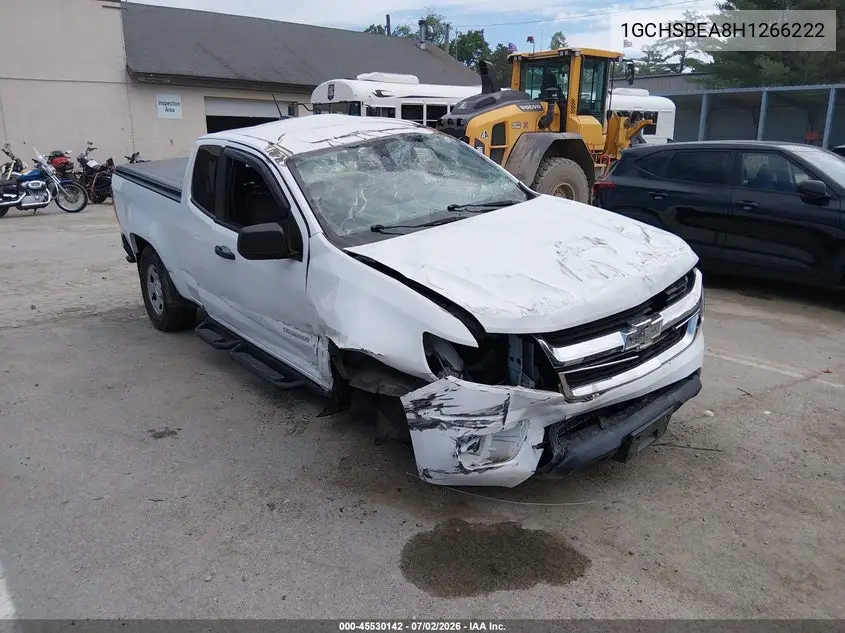 2017 Chevrolet Colorado 2Wd Wt VIN: 1GCHSBEA8H1266222 Lot: 45530142