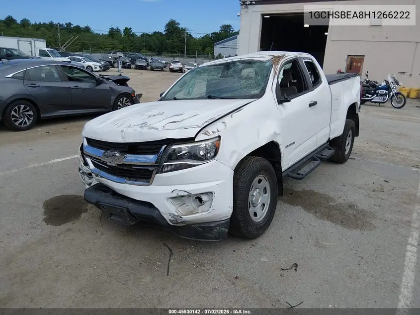 2017 Chevrolet Colorado 2Wd Wt VIN: 1GCHSBEA8H1266222 Lot: 45530142