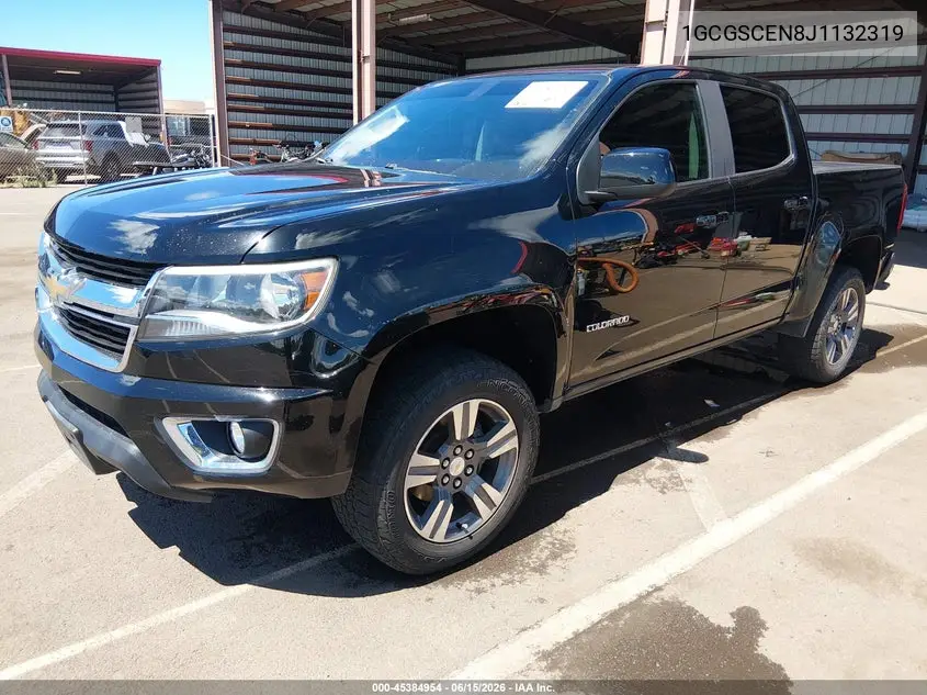 2018 Chevrolet Colorado 2Wd Lt VIN: 1GCGSCEN8J1132319 Lot: 45384954