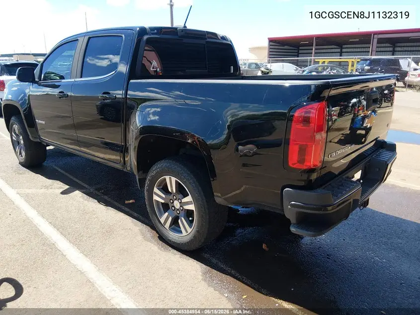 2018 Chevrolet Colorado 2Wd Lt VIN: 1GCGSCEN8J1132319 Lot: 45384954
