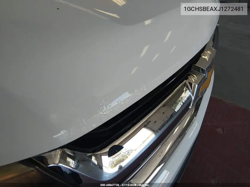 2018 Chevrolet Colorado Wt VIN: 1GCHSBEAXJ1272481 Lot: 45647736