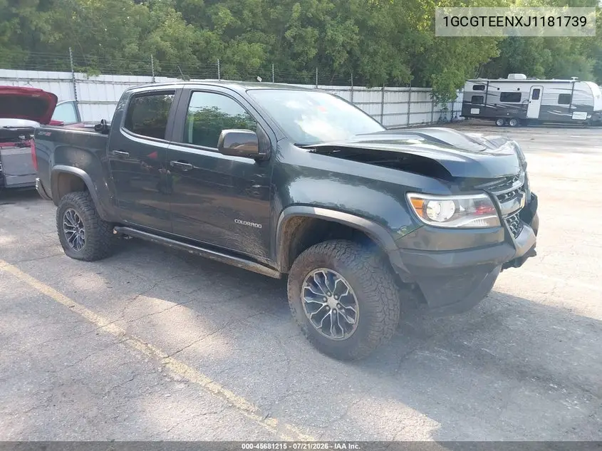 2018 Chevrolet Colorado Zr2 VIN: 1GCGTEENXJ1181739 Lot: 45681215