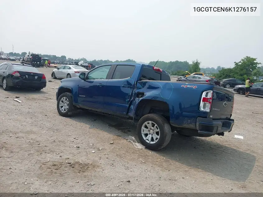 2019 Chevrolet Colorado Lt VIN: 1GCGTCEN6K1276157 Lot: 45612025
