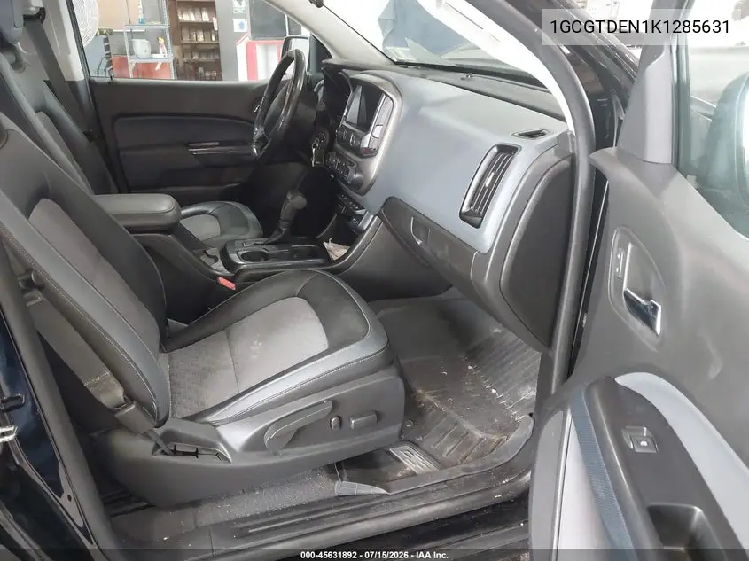 2019 Chevrolet Colorado Z71 VIN: 1GCGTDEN1K1285631 Lot: 45631892