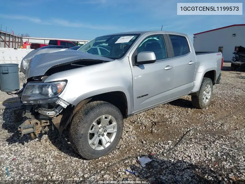 1GCGTCEN5L1199573 2020 Chevrolet Colorado 4Wd Short Box Lt