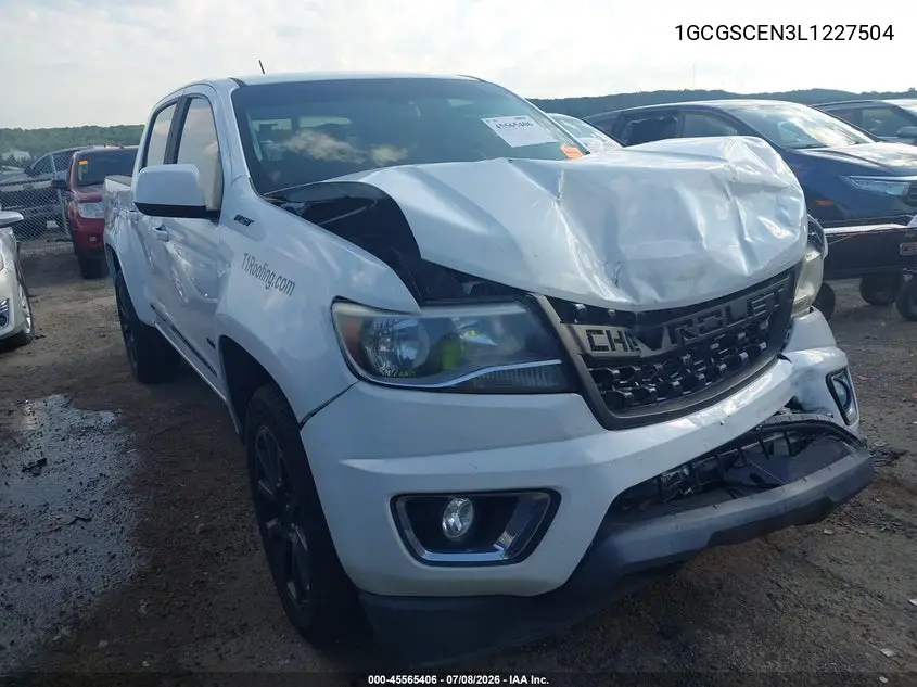 2020 Chevrolet Colorado 2Wd Short Box Lt VIN: 1GCGSCEN3L1227504 Lot: 45565406