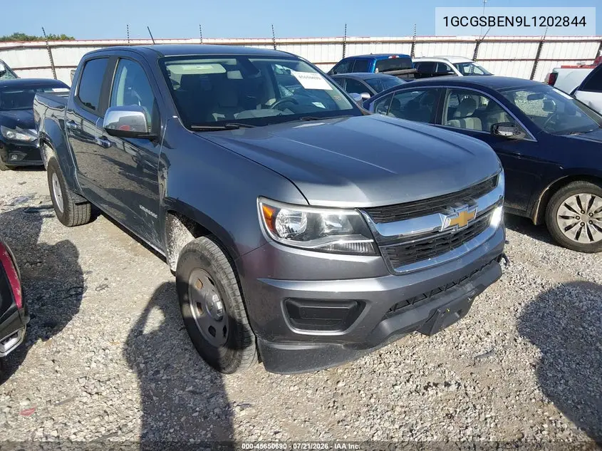 2020 Chevrolet Colorado 2Wd Short Box Wt VIN: 1GCGSBEN9L1202844 Lot: 45650690