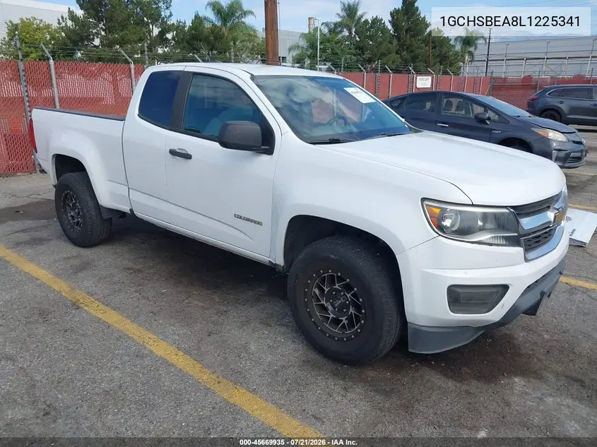 2020 Chevrolet Colorado 2Wd Long Box Wt VIN: 1GCHSBEA8L1225341 Lot: 45669935