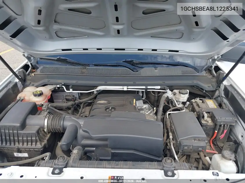 2020 Chevrolet Colorado 2Wd Long Box Wt VIN: 1GCHSBEA8L1225341 Lot: 45669935