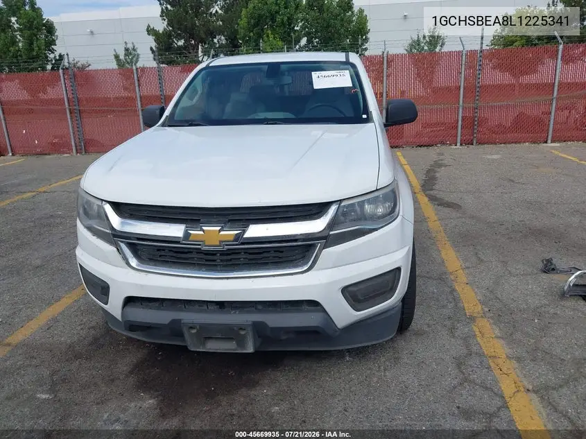 2020 Chevrolet Colorado 2Wd Long Box Wt VIN: 1GCHSBEA8L1225341 Lot: 45669935