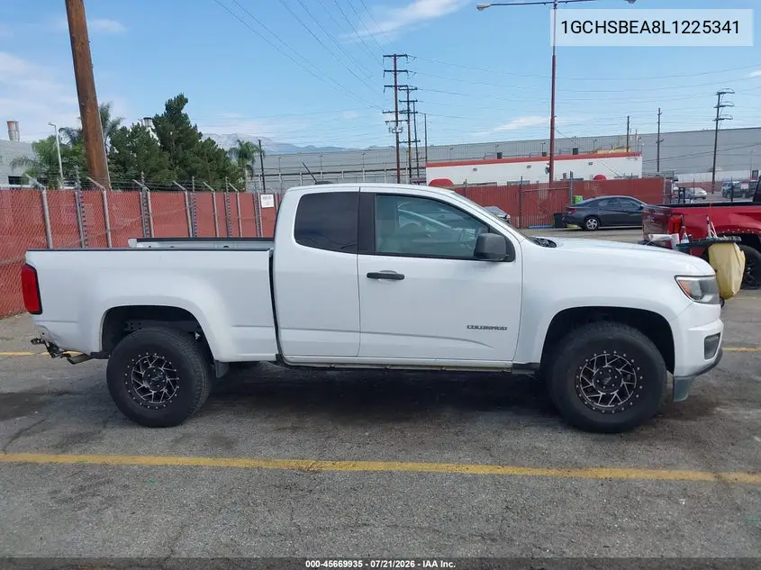 2020 Chevrolet Colorado 2Wd Long Box Wt VIN: 1GCHSBEA8L1225341 Lot: 45669935