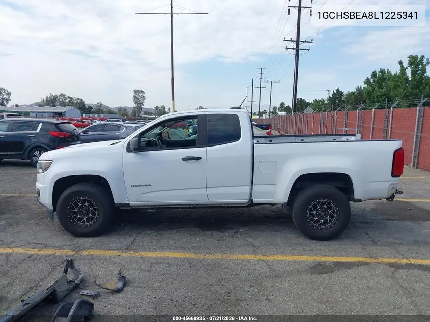 2020 Chevrolet Colorado 2Wd Long Box Wt VIN: 1GCHSBEA8L1225341 Lot: 45669935