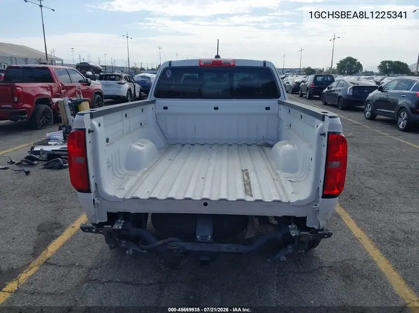 2020 Chevrolet Colorado 2Wd Long Box Wt VIN: 1GCHSBEA8L1225341 Lot: 45669935