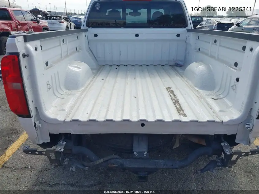 2020 Chevrolet Colorado 2Wd Long Box Wt VIN: 1GCHSBEA8L1225341 Lot: 45669935
