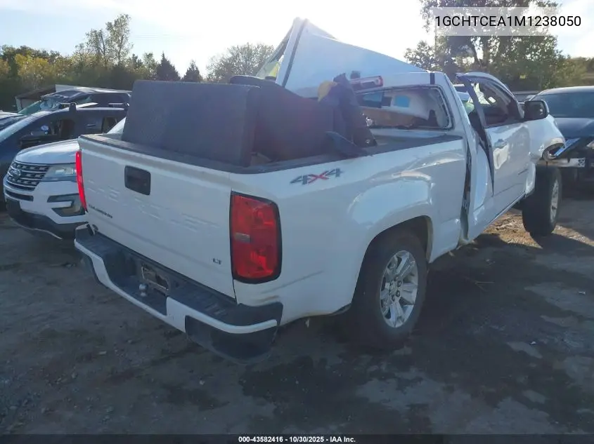 1GCHTCEA1M1238050 2021 Chevrolet Colorado 4Wd Long Box Lt