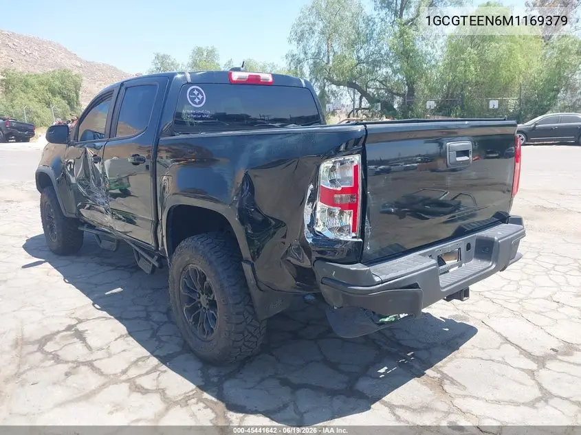 2021 Chevrolet Colorado 4Wd Short Box Zr2 VIN: 1GCGTEEN6M1169379 Lot: 45441642
