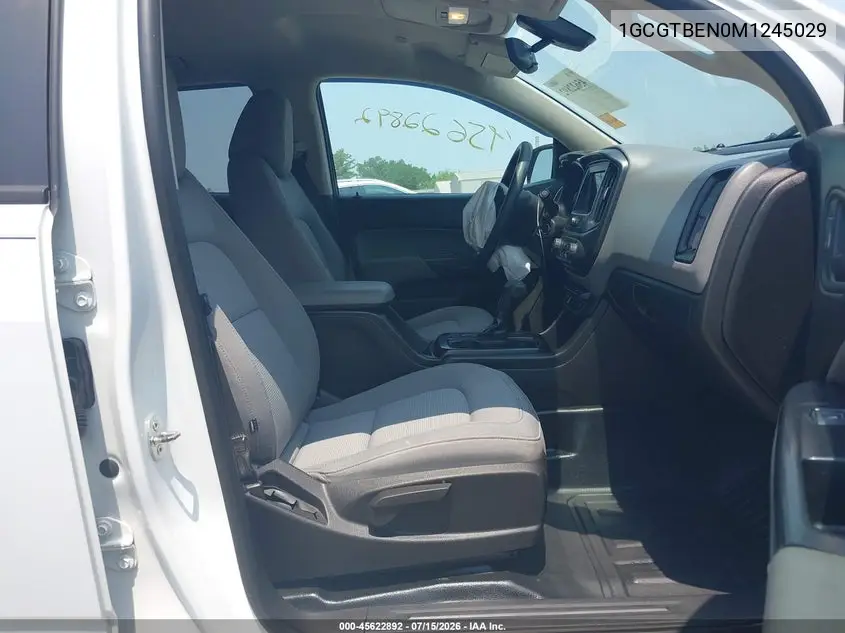 2021 Chevrolet Colorado Wt VIN: 1GCGTBEN0M1245029 Lot: 45622892