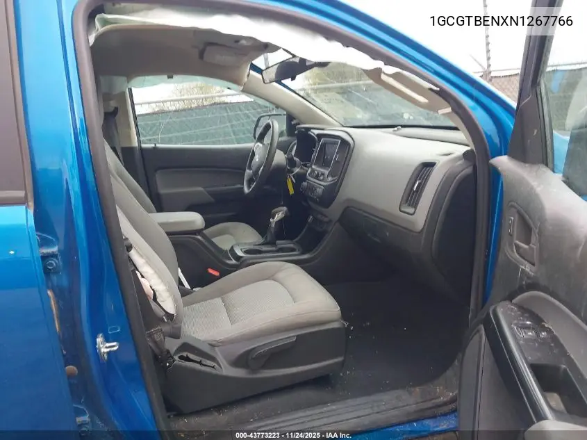 1GCGTBENXN1267766 2022 Chevrolet Colorado 4Wd Short Box Wt