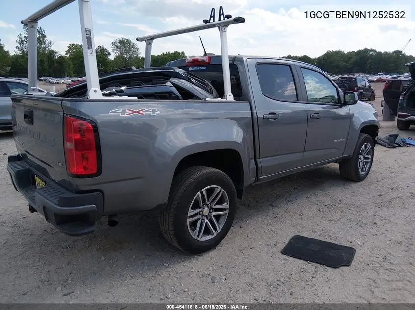 2022 Chevrolet Colorado 4Wd Short Box Wt VIN: 1GCGTBEN9N1252532 Lot: 45411618