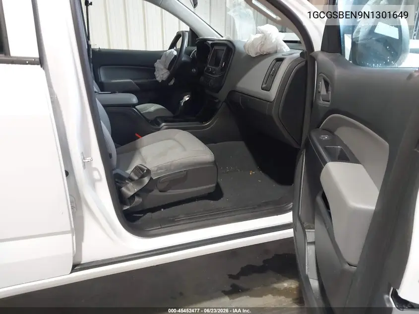 2022 Chevrolet Colorado 2Wd Short Box Wt VIN: 1GCGSBEN9N1301649 Lot: 45452477